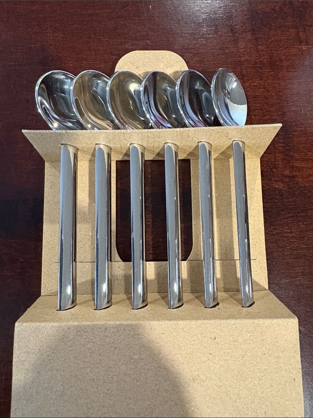 Nespresso View Collection Set of 6 Medium Spoons.